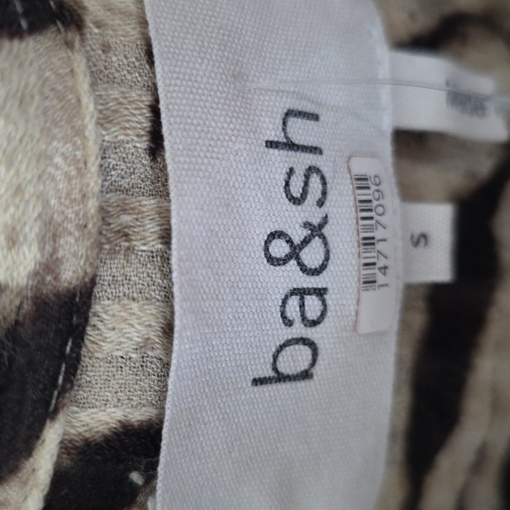 BA&SH | $240 Isaac Zebra Print Blouse - Picture 11 of 12